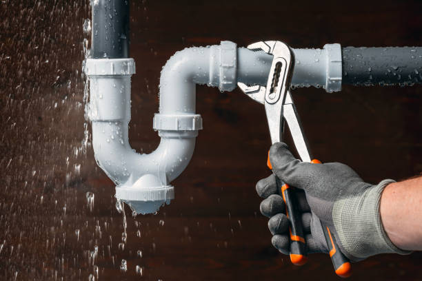 Professional Emergency Plumber technician working in The Plains, OH